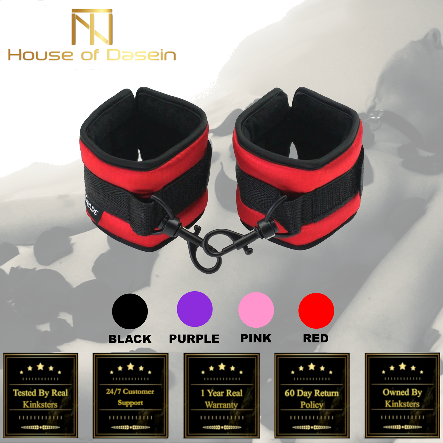 Satin Ankle Cuffs Bedroom Sex Restraints Bondage Bdsm Toys Kink