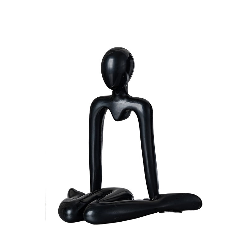 Niche Abstract Character Thinker Plastic Craftwork Ornament Decorations