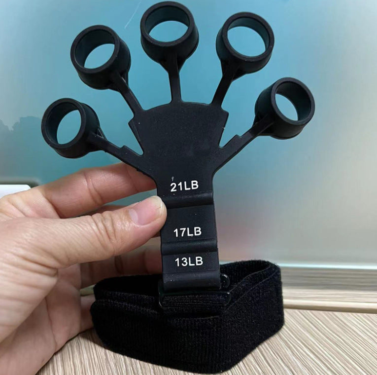 Silicone Grip Finger Exerciser Strength Stretcher Fitness Training