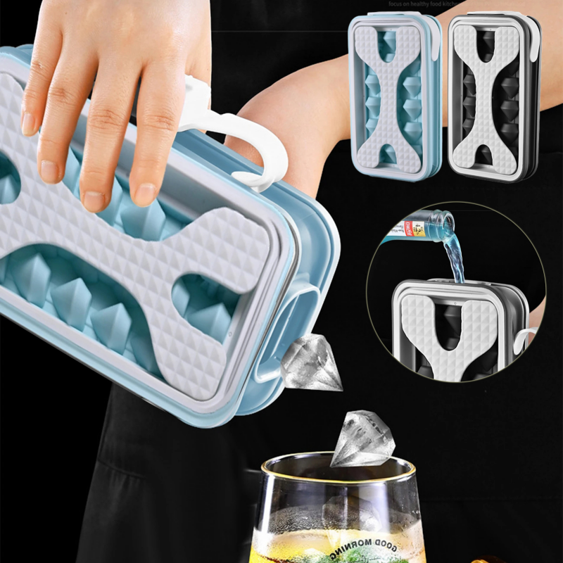 2 Inch Silicone Ice Ball Mold Maker Water Bottle Cube Mould