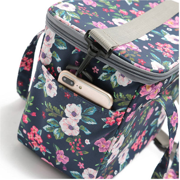 7L Thermal Food Picnic Lunch Bags Cooler Box Portable Multifunction