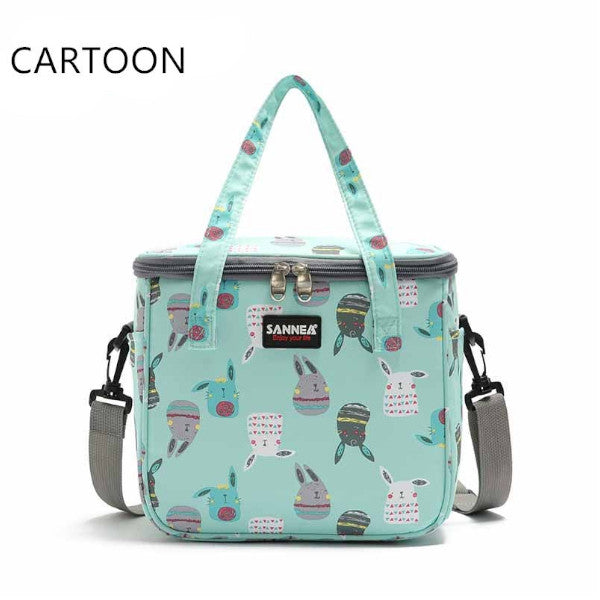 7L Thermal Food Picnic Lunch Bags Cooler Box Portable Multifunction