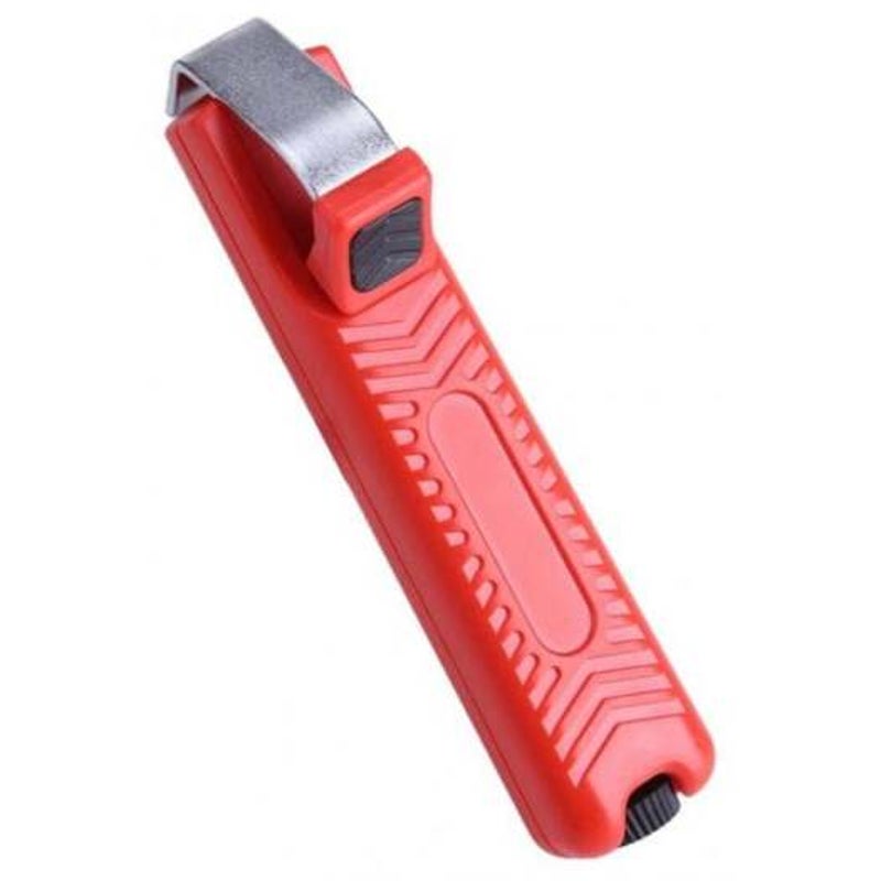 8 28Mm Wire Stripper Stripping Cutter Plier Crimping Tool For Pvc Rubber Cable Red