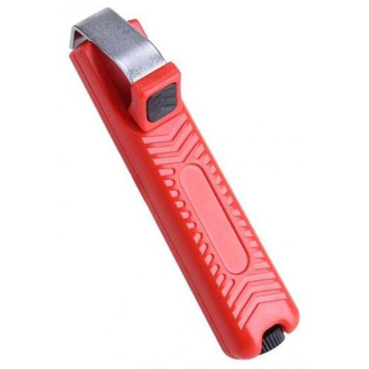 8 28Mm Wire Stripper Stripping Cutter Plier Crimping Tool For Pvc Rubber Cable Red