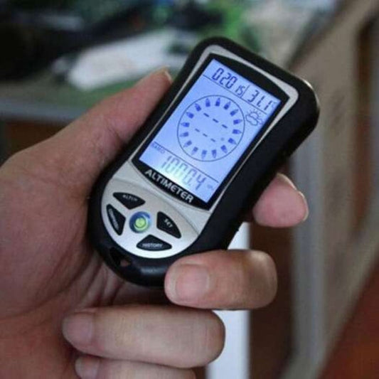 8 In 1 Digital Altimeter Black