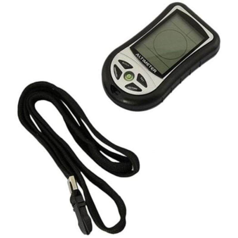 8 In 1 Digital Altimeter Black