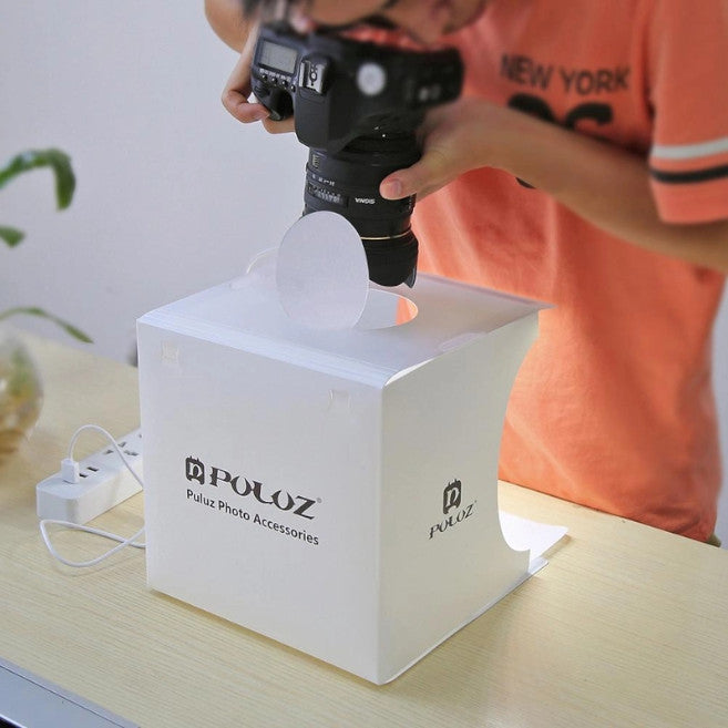 8.7 Inch Lightbox Photo Studio Box Tabletop Shooting Tent Photography Softbox Set For Items Display