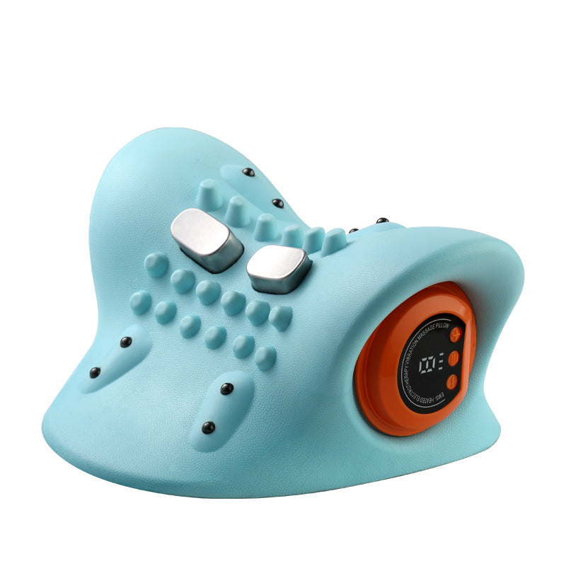 Neck Massager For Adults Cervical Spine Relief Portable Acupuncture Point Pillow