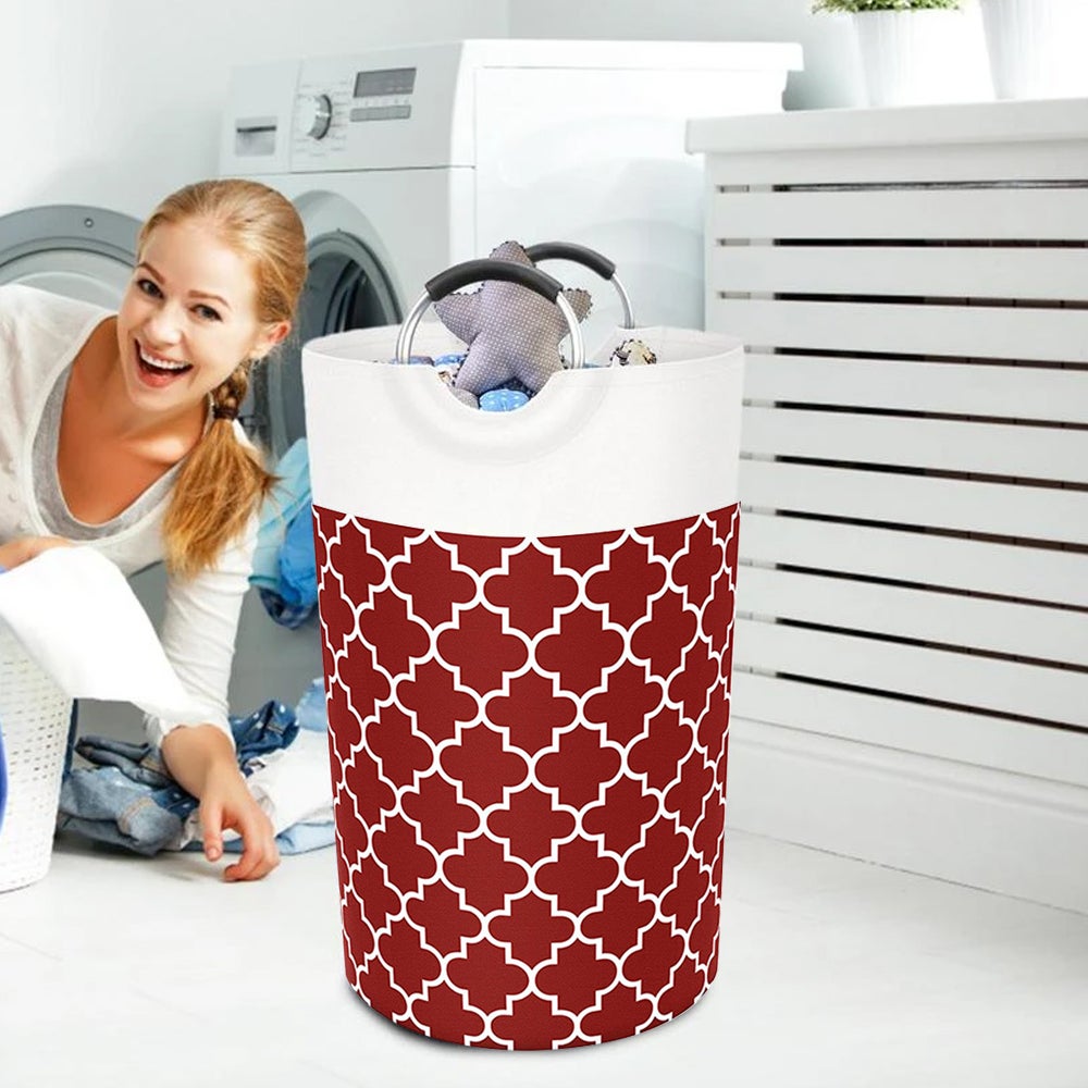 82L Laundry Basket Hamper Bag Washing Bin Clothes Collaps