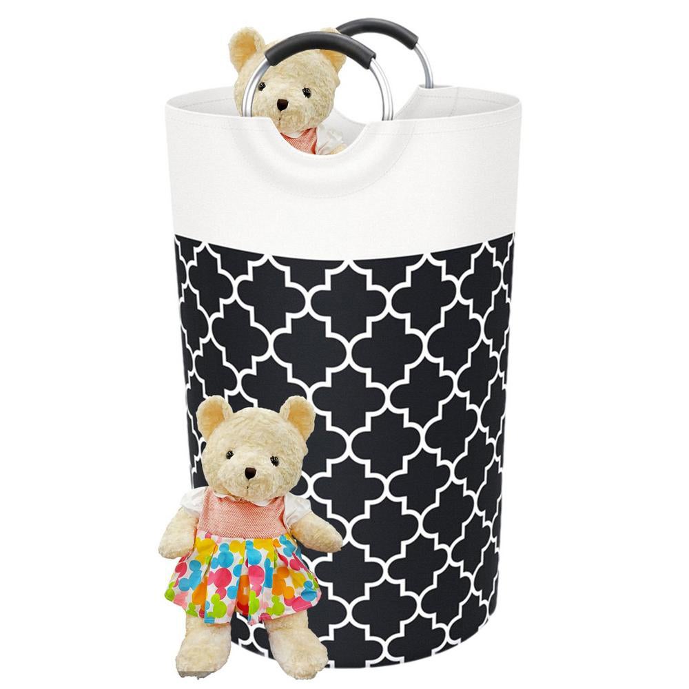 82L Laundry Basket Hamper Bag Washing Bin Clothes Collaps