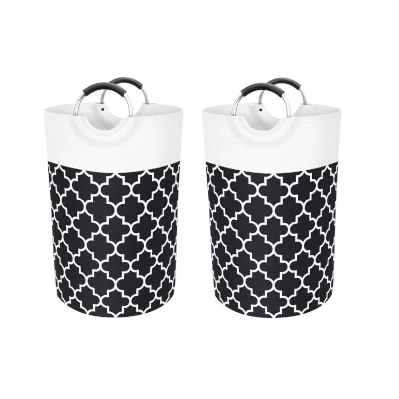 82L Laundry Basket Hamper Bag Washing Bin Clothes Collaps