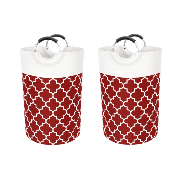 82L Laundry Basket Hamper Bag Washing Bin Clothes Collaps