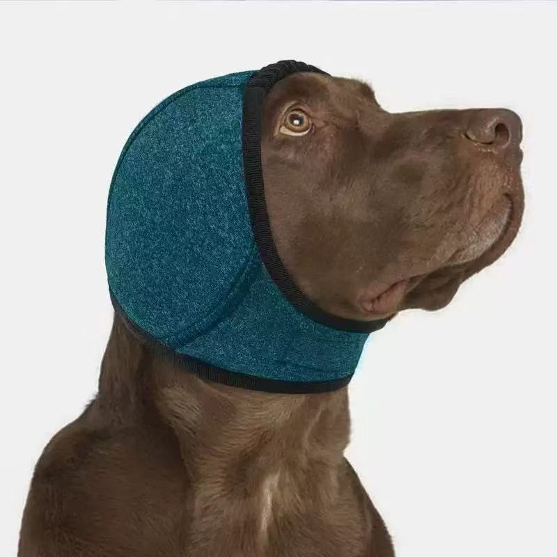 Waterproof Dog Ear Muffs: For Swimming/Grooming Noise Cancelling Calming (Anxiety Relief & Shock Prevention)