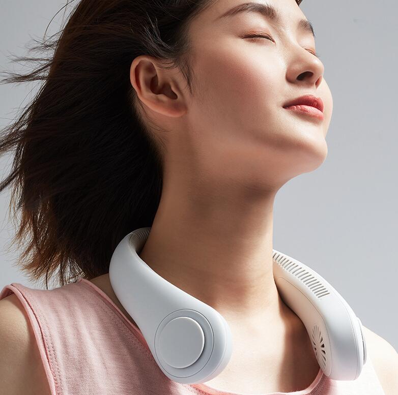 Wireless Usb Hanging Neck Fan Bladeless
