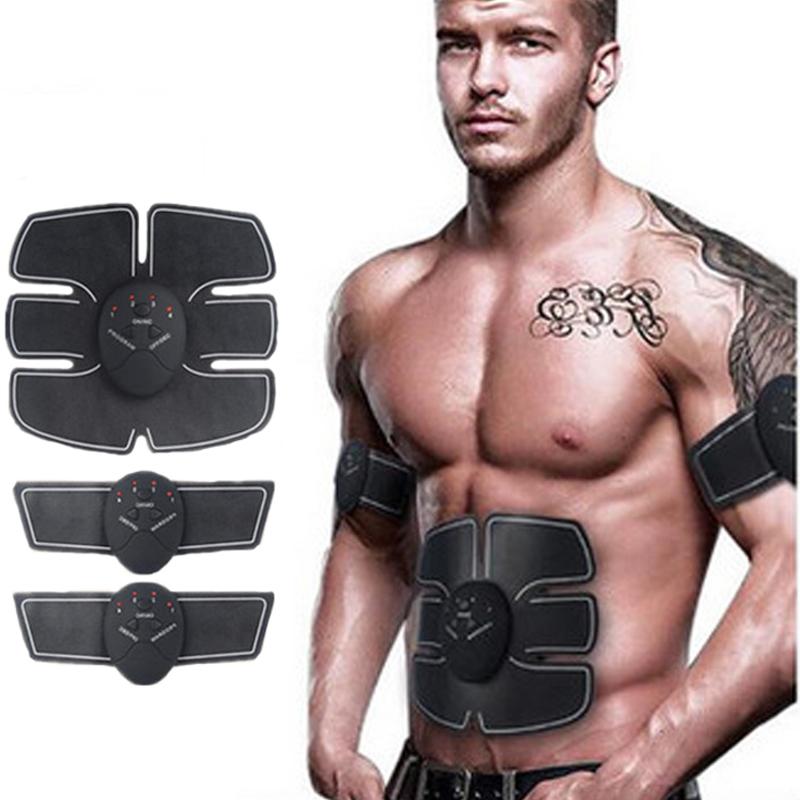 Abs Stimulator Muscle Abdominal Workouts Portable Ems Fitness Equipment For Abdomen / Arm Leg