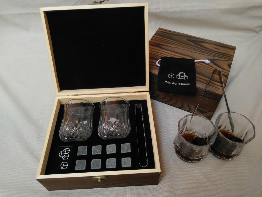 Whisky Stones Drinking Glass Gift Pack 'S Day
