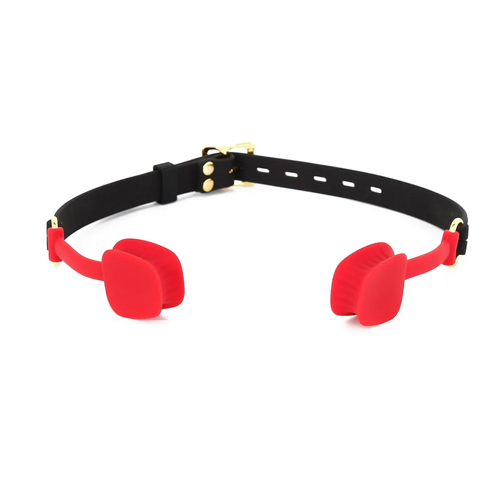 Silicone Mouth Ball Invisible Yoke Bundled Erotic Goods Bdsm Deep Throat Female Gag Flirtation Toys Couple Supplies