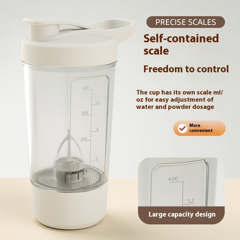 400 Millilitre Electric Protein Powder Mixing Cup Automatic Shaker Mixer Blender