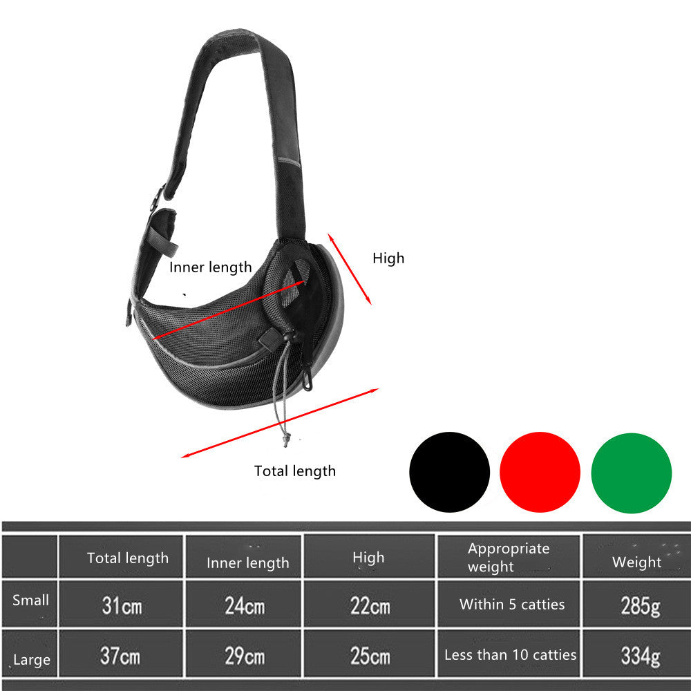 Pet Carrier Cat Dog Travel Breathable Mesh Carry Bag