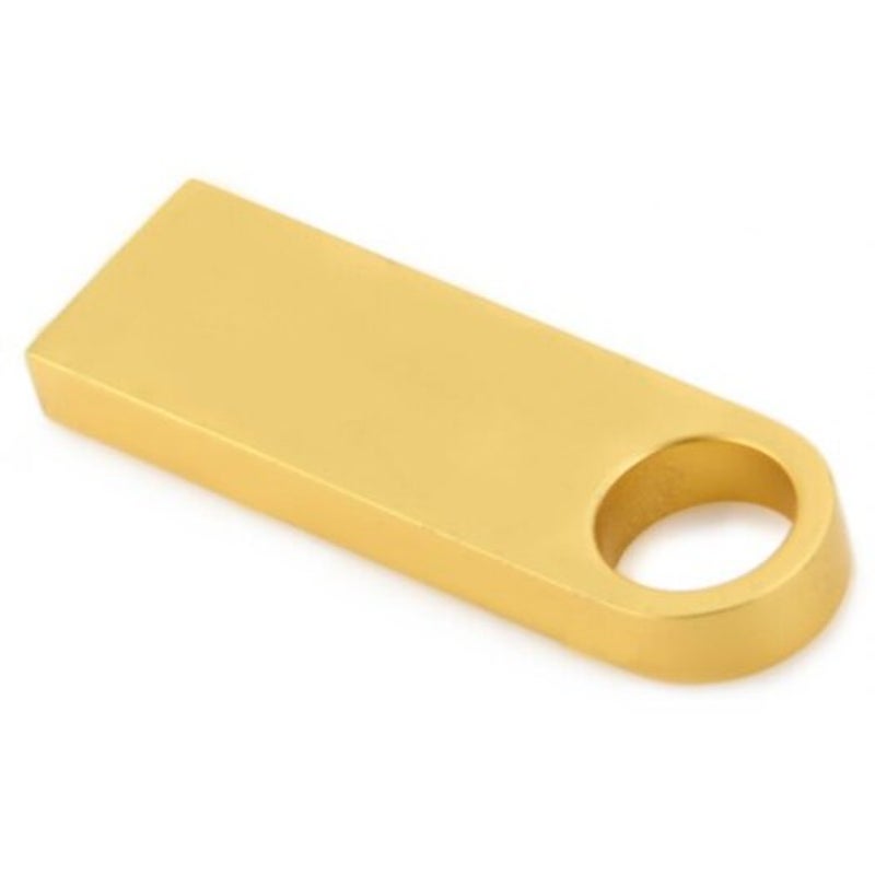 8Gb Usb 2.0 Flash Driver Golden
