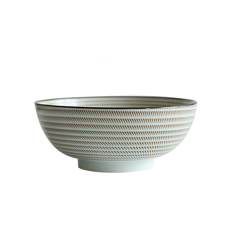 8 Inch Japanese Ceramic Ramen Noodle Soup