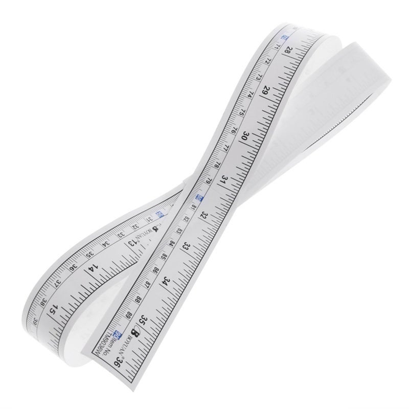 90Cm Self Adhesive Metric Measure Tape Vinyl Ruler For Sewing Machine Sticker