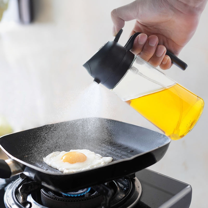 2 In 1 Kitchen Olive Oil Dispenser Sprayer Grilling & Picnic Tools