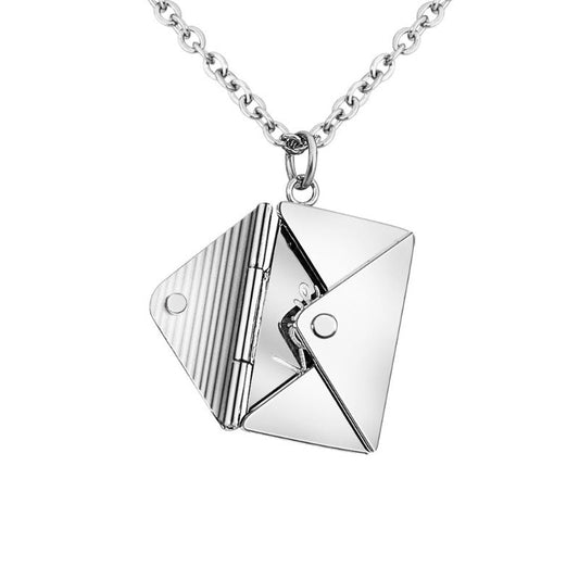 Veile Studios Love Letter Pendant Romantic Necklace Women Jewellery