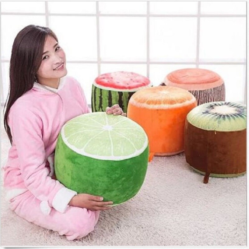 Cute Cartoon Fruit Inflatable Stool Children's Chair