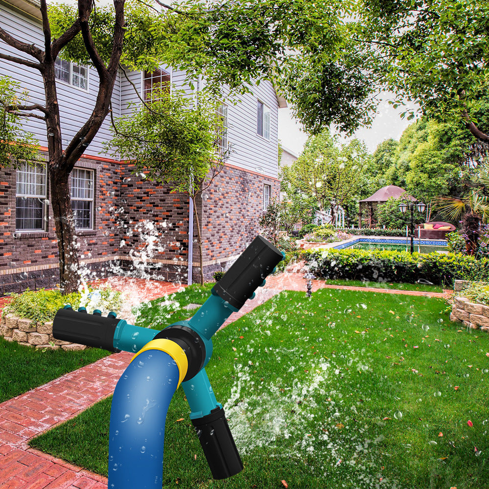 Summer Pet Garden Water Toy Watering Cooling Kids Trampoline Sprinkler