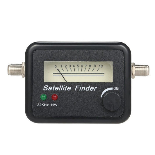 9502 Satellite Signal Finder Digital Tv Receiver With Pointer Black