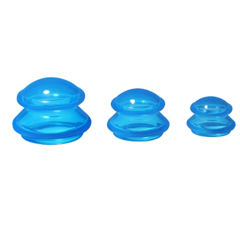 Silicone Cupping Set Suction Cups Vacuum Jars Therapy Slimming Body Face Massage Anti Cellulite Weight Loss