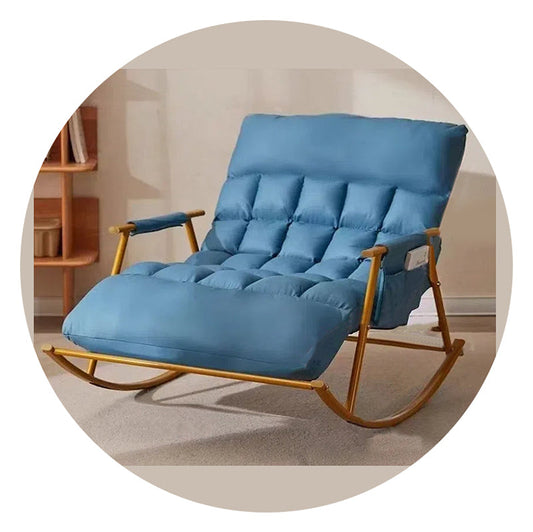 Rocking Chair Adult Lounge Balcony Home Leisure Single Lazy Person Sofa