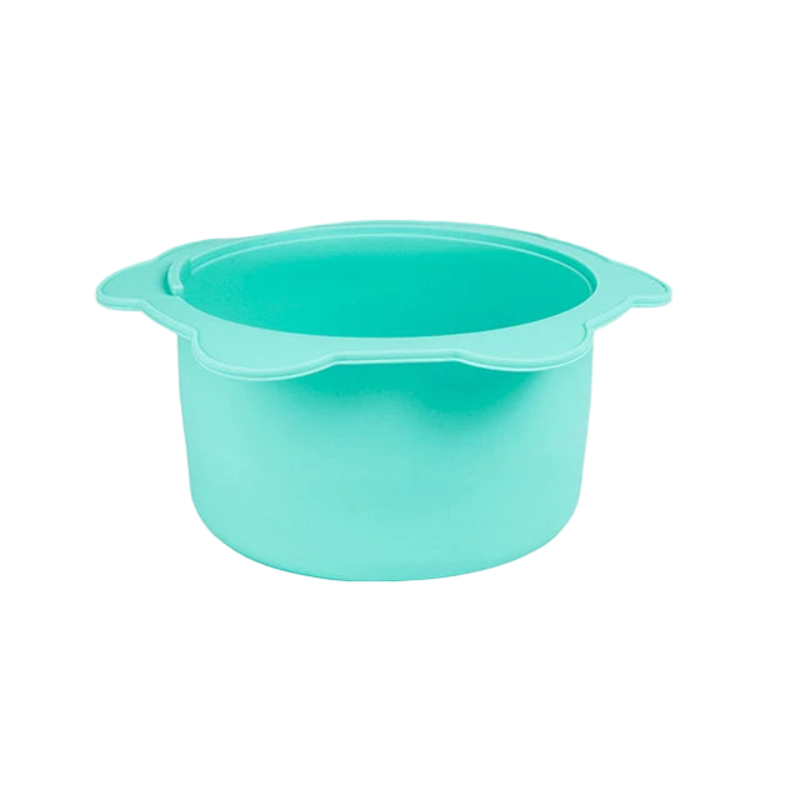 Wax Warmer Heat Resisting Replacement Silicone Bowls Hair Removal With Stirring Stick Non Pan Tool
