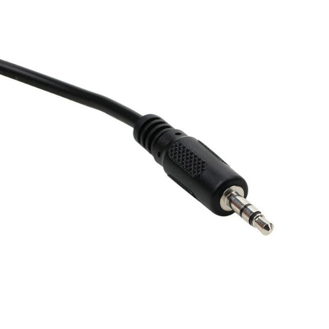 9 Pin Rs232 Db9 Female To 3.5Mm 2.5Mm 3P Male Jack Adapter Serial Cable Cord 1.8M