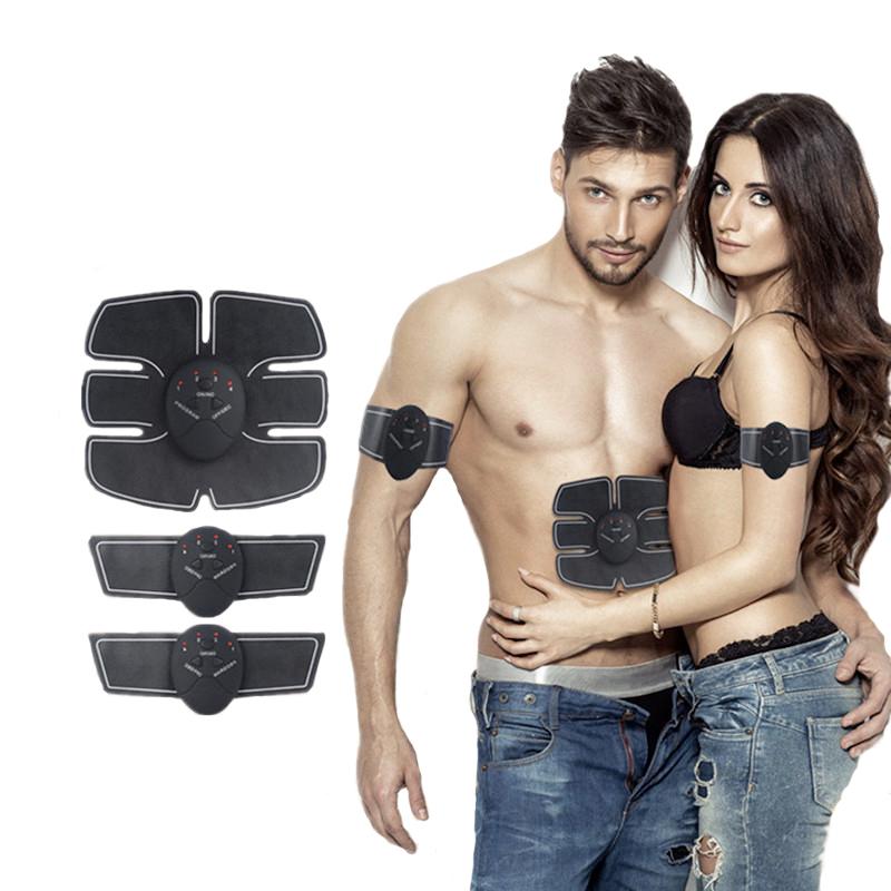 Abs Stimulator Muscle Abdominal Workouts Portable Ems Fitness Equipment For Abdomen / Arm Leg