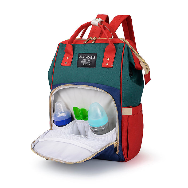 Separate Dry Wet Multi Functional Nappy Bag