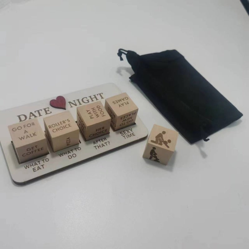 Date Night Dice Modern Minimalist