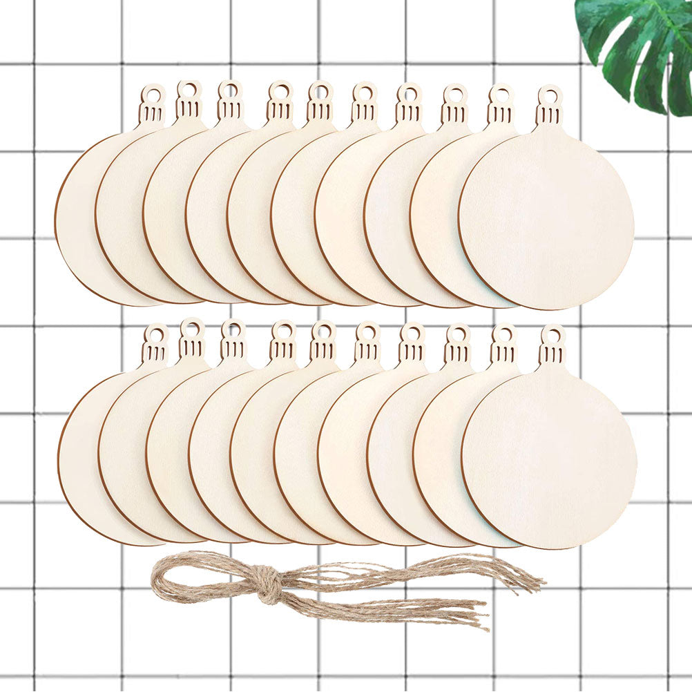 50Pcs Diy Bauble Christmas Decorations