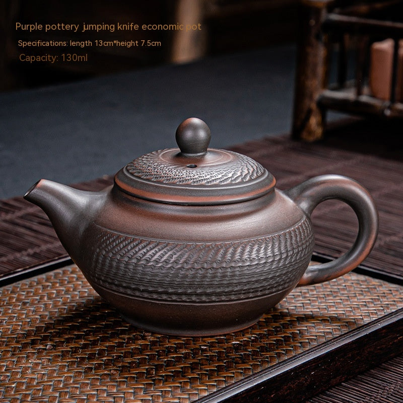 Purple Clay Pot Ceramic Household Creative Kung Fu Tea Set Product Information