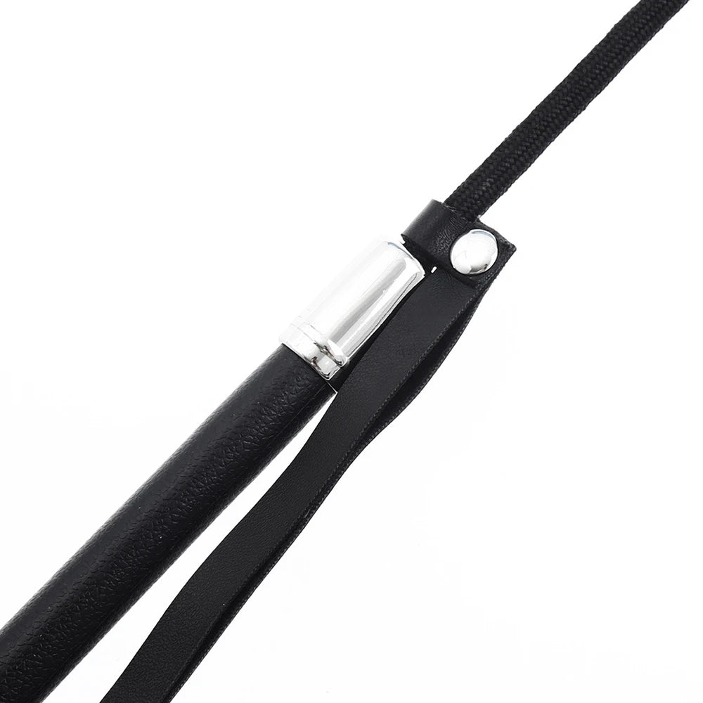 2023 New 52Cm Riding Crop Pu Leather Whips With Concealed Nail Crops Equestrianism Horsewhips Strap