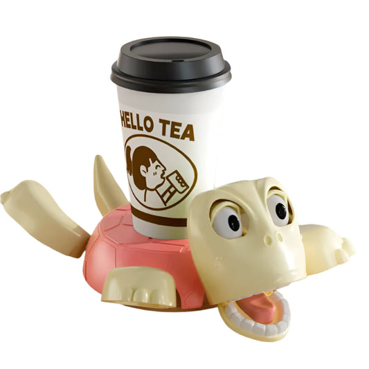 3D Printed Panicked Turtle Coaster Insulated Mug Base Decor