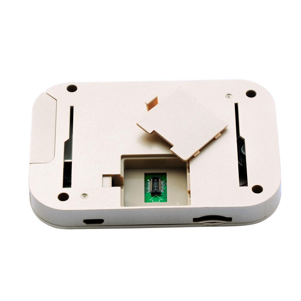 2.4 Inch Colour Screen 1.0Mp Security Camera With No Disturb Peephole Viewer Gold