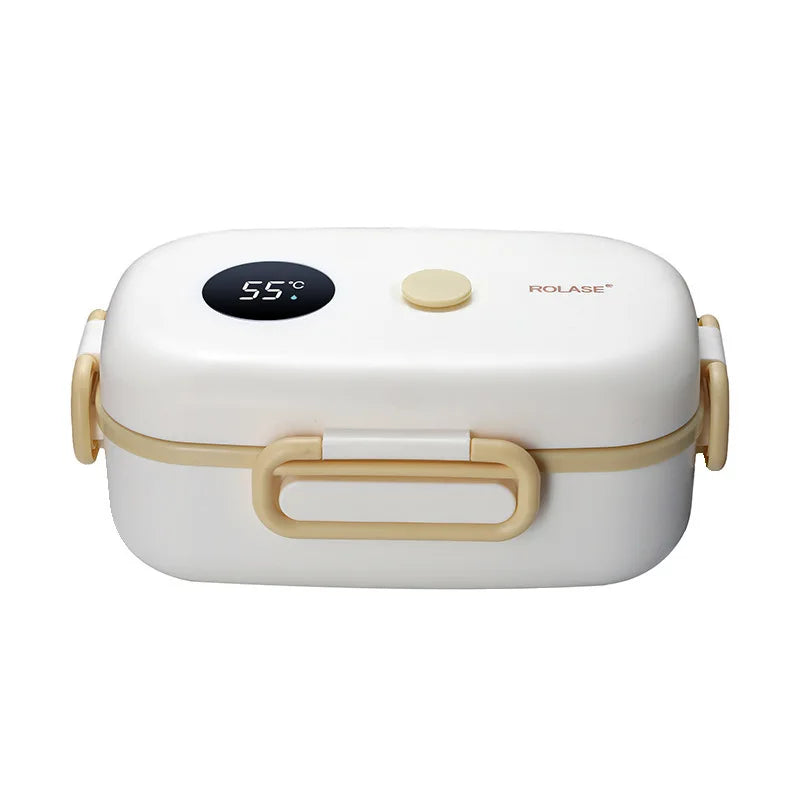 New Smart Lcd Temperature Digital Display Insulated Lunch Box Portable Electric Suitable For Outdoor Travel