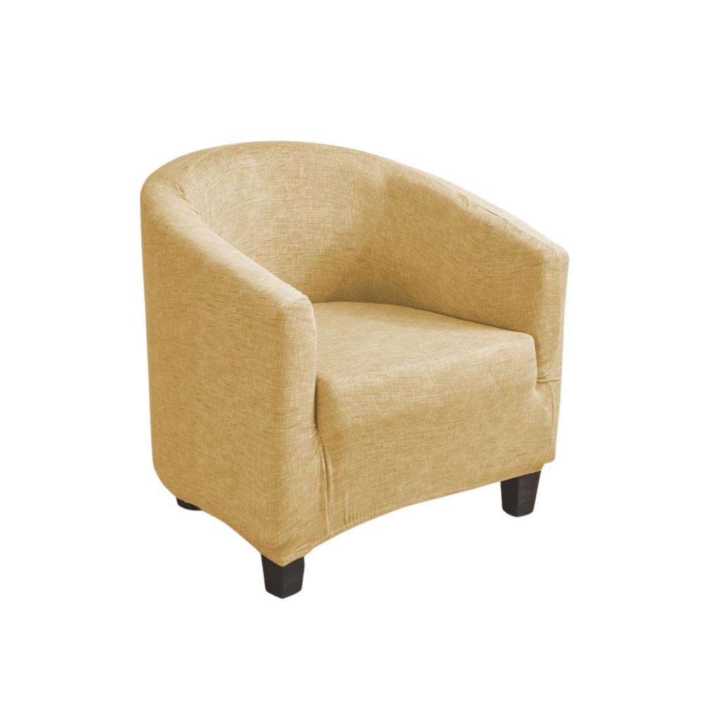 Sofa Cover Plain Dust Proof Chair Tub Slipcover Decor For Furniture Protection