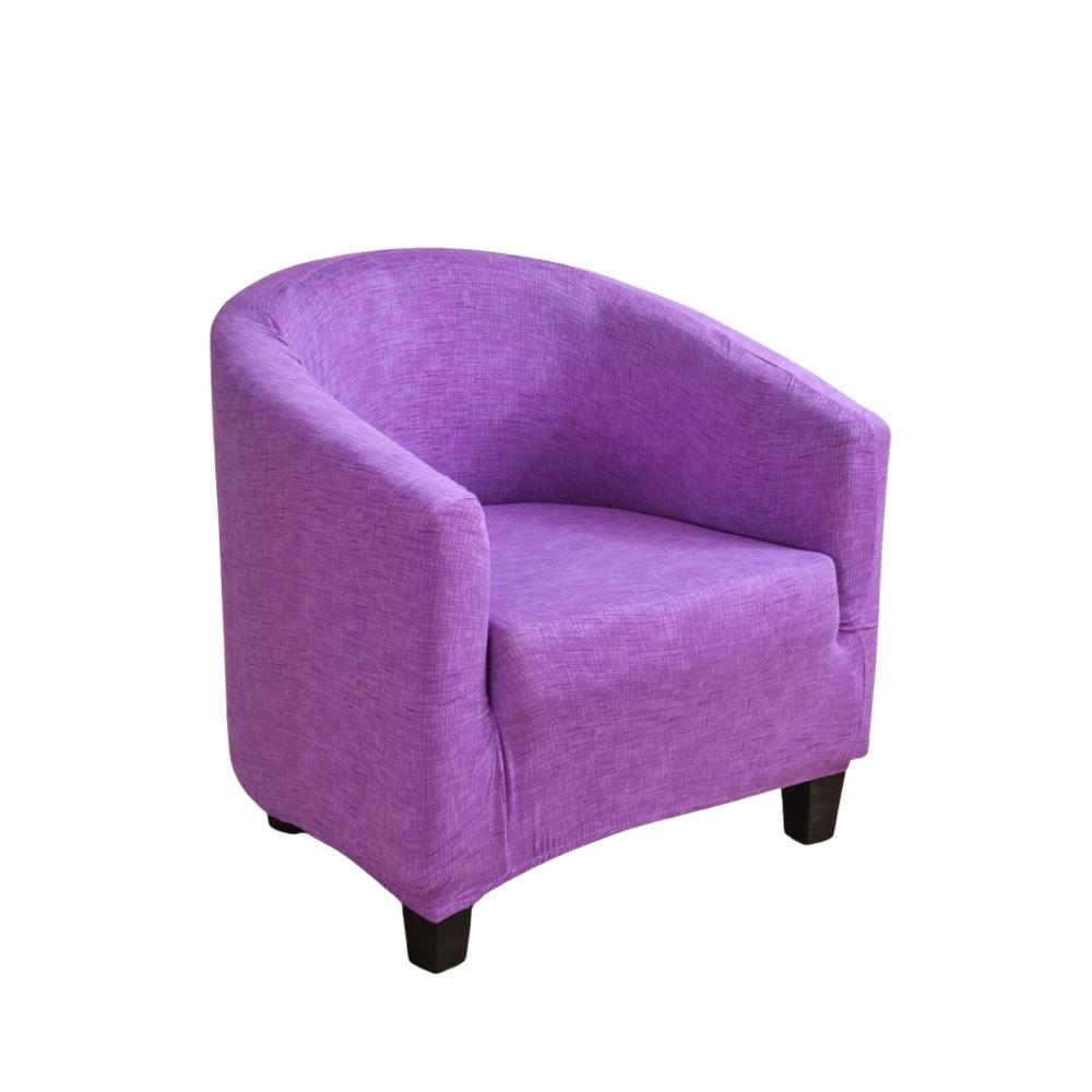 Sofa Cover Plain Dust Proof Chair Tub Slipcover Decor For Furniture Protection
