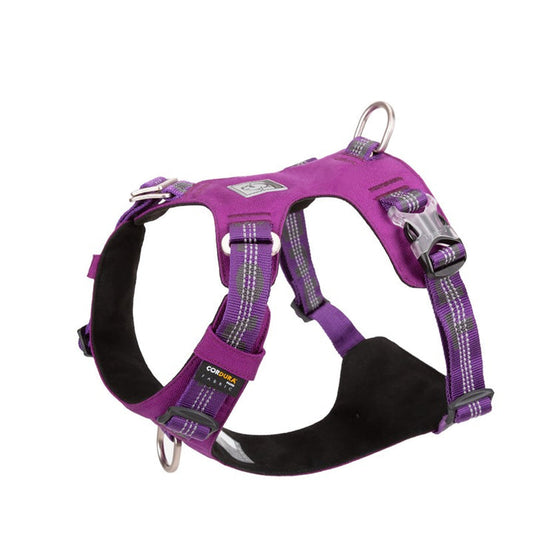 True Love Lightweight Reflective Harness Purple S