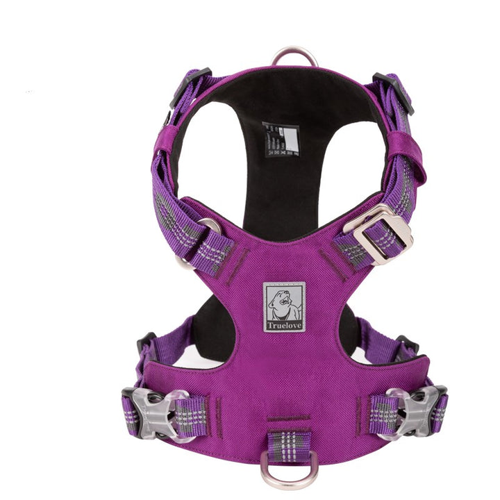 True Love Lightweight Reflective Harness Purple Xs