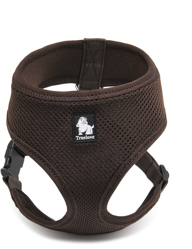 Dog Harness With Steel Ring Red Xl