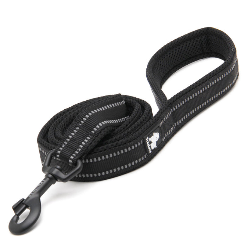 True Love Reflective Pet Leash 2M Black Xs
